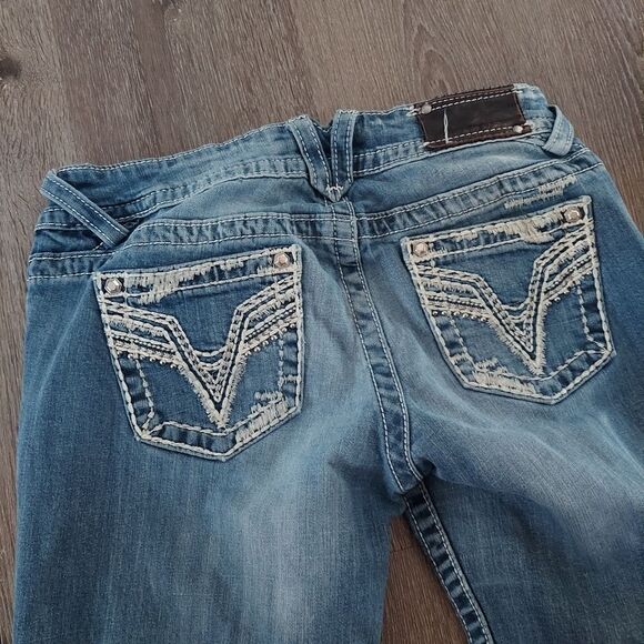 Vigoss Denim Jean Capri Size 5/6 - Length 21" - Picture 5 of 9